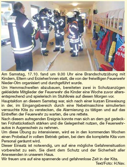 Zeitungsartikel Nachrichtenblatt